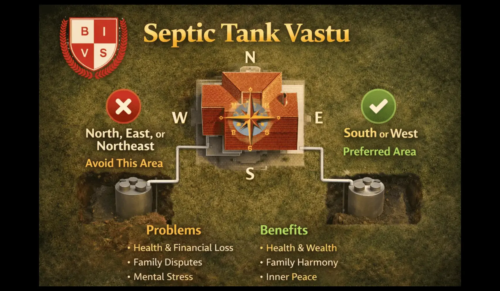 Septic Tank Vastu