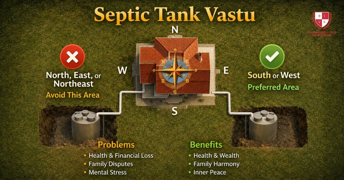 Septic Tank Vastu