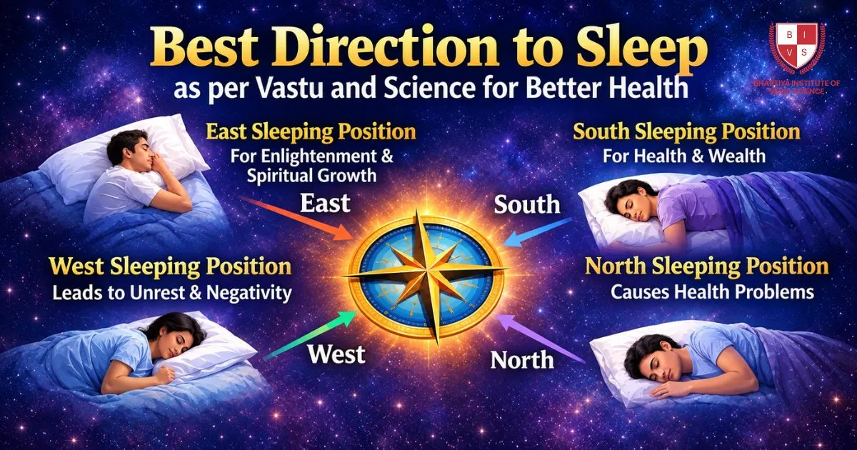 Best Direction to Sleep as per Vastu and Science for Better Health