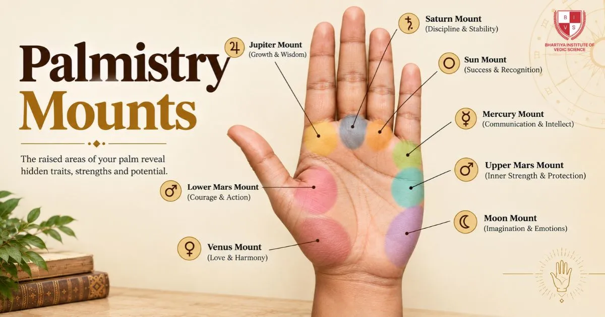 Palmistry Mounts