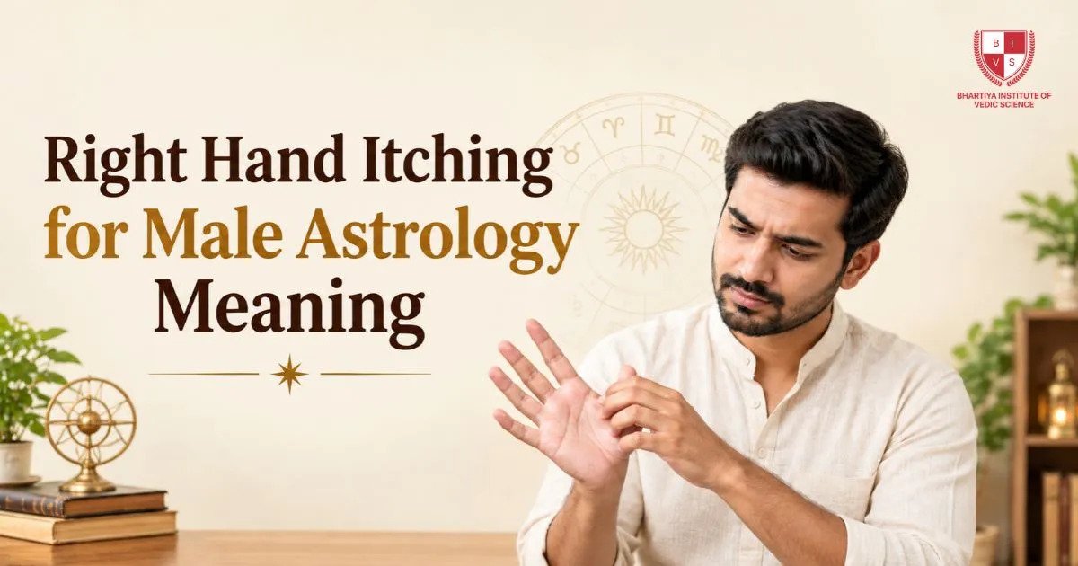 Right Hand Itching for Male Astrology Meaning