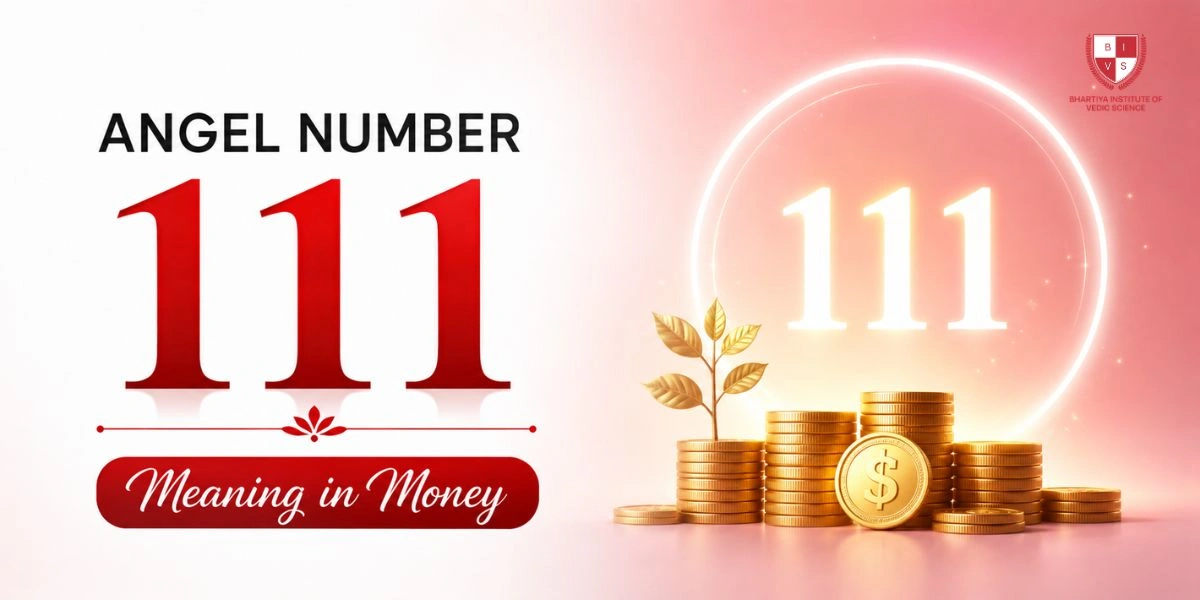 angel number 111 meaning in money